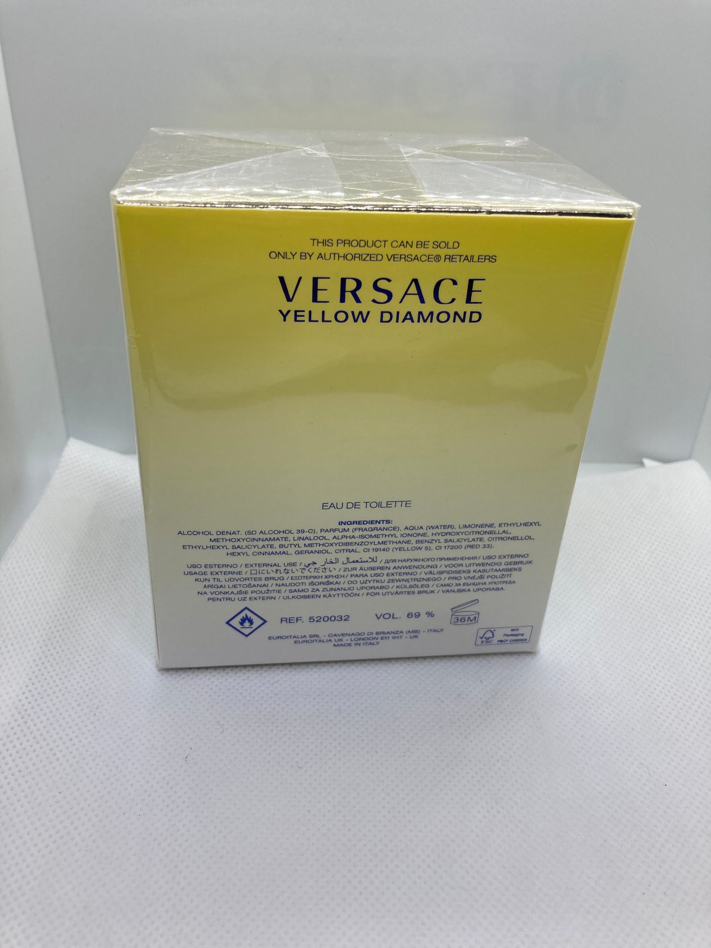 Loción Versace Yellow