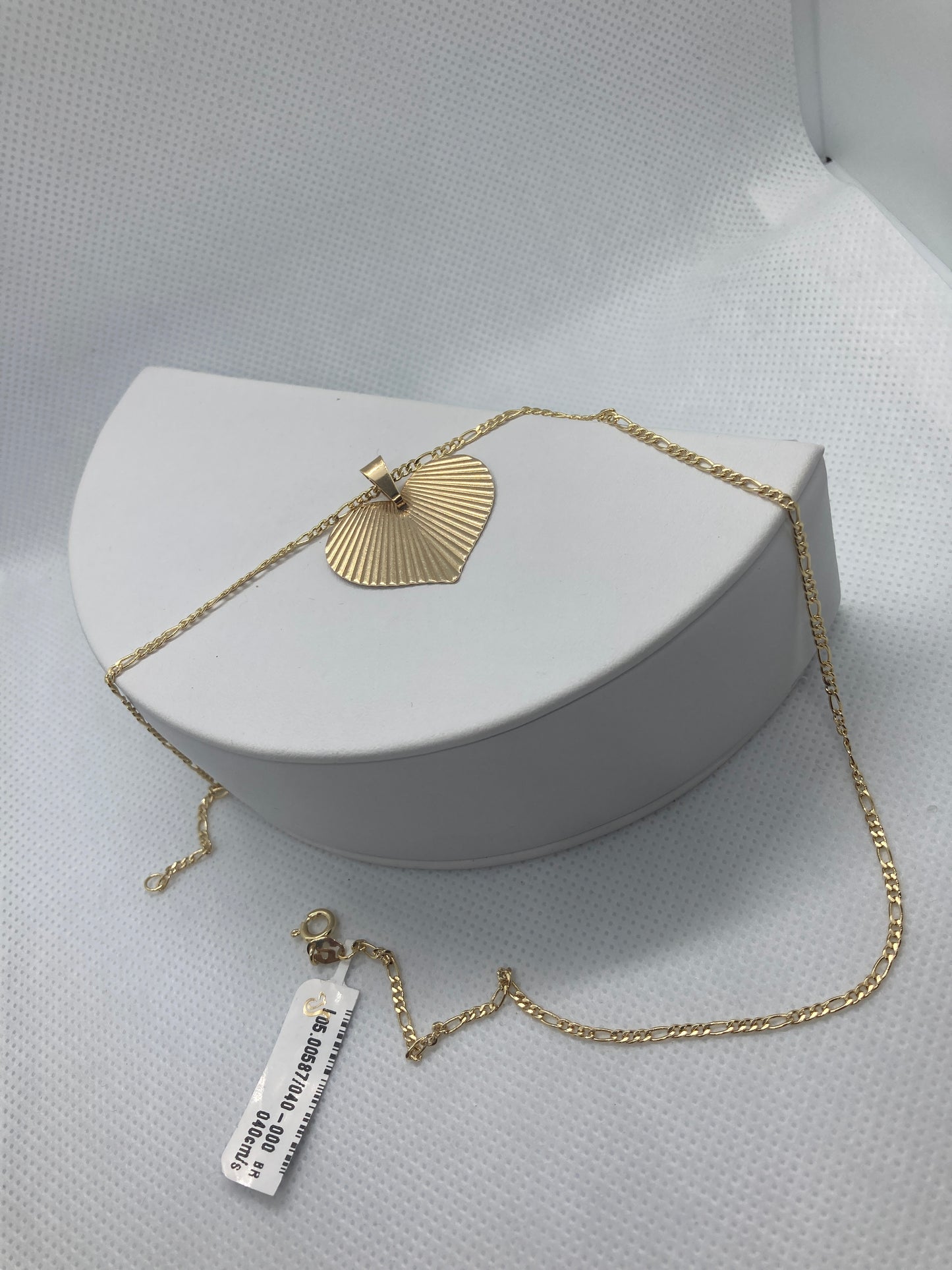 Dije CORAZÓN TEXTURIZADO