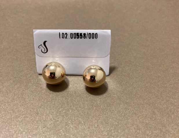 9mm pendientes forma de balón